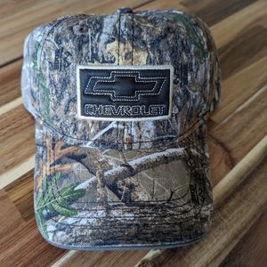 Realtree Camo Chevy Chevrolet Bowtie Hat Baseball Cap